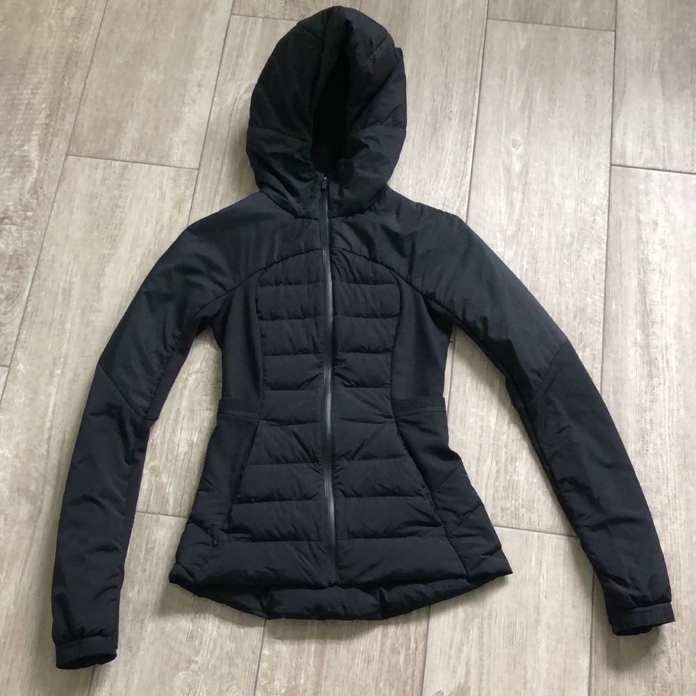 Lululemon Down for it All Black Jacket